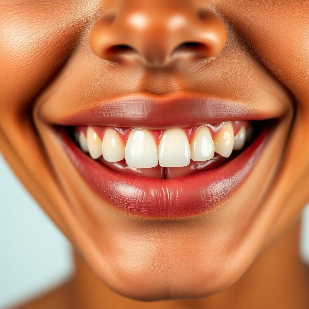 Sonrisa antes del tratamiento